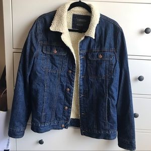 F21 Men’s Lined Jean Jacket